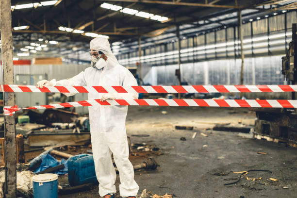 Professional Odor Removal technician working in Kamas, UT